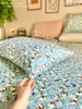 set-ga-goi-cotton-han-quoc-chan-bong-hoa-bong-xanh-ngoc-sgghq-050
