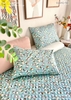 set-ga-goi-cotton-han-quoc-chan-bong-hoa-bong-xanh-ngoc-sgghq-050