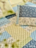 set-ga-goi-chan-bong-hoa-nhi-quilt-o-xanh-sggcb240