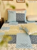 set-ga-goi-chan-bong-hoa-nhi-quilt-o-xanh-sggcb240
