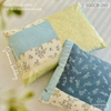 set-ga-goi-chan-bong-hoa-nhi-quilt-o-xanh-sggcb240