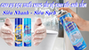 CHAI XỊT BỌT TUYẾT NANO TẨY VỆ SINH BẾP-NHÀ TẮM 500ML