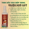CHAI XỊT TINH DẦU XOA BÓP TRIỆU PHÚ QUÝ 100ML-GIẢM ĐAU GÂN CỐT CHIẾT XUẤT THẢO DƯỢC THIÊN NHIÊN