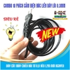 SIÊU RẺ COMBO 10 PHÍCH CẮM ĐIỆN ĐÚC LIỀN DÂY CẮT THÁO MÁY LÕI 0.5MM DÀI 1.2M
