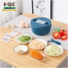 DỤNG CỤ BÀO SỢI RAU CỦ QUẢ BẰNG LÚA MẠCH 4 IN 1