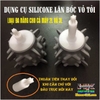 DỤNG CỤ SILICONE LĂN BÓC VỎ TỎI LÀM TƠI BÔNG RUỐC THỊT NHANH CHÓNG