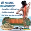 GỐI NGẢI CỨU CẮM ĐIỆN SƯỞI ẤM MASSAGE GIÚP GIẢM ĐAU CỔ VAI GÁY THẢO DƯỢC HƯƠNG THƠM DỄ CHỊU