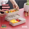 HỘP CƠM LÚA MẠCH 3 TẦNG LUNCH 900ML