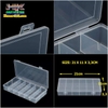 SET 2 HỘP NHỰA TRONG SUỐT 6 NGĂN ĐỰNG LINH KIỆN- PHỤ KIỆN- ĐỒ DÙNG TRANG ĐIỂM