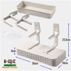 KỆ GIẢ MÂY GẮN TƯỜNG ĐỂ ĐỒ TIỆN ÍCH