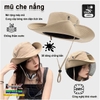 MŨ VẢI TAI BÈO THỜI TRANG NAM NỮ- MŨ BUCKET VÀNH RỘNG CHỐNG NẮNG