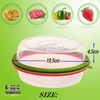 SET 2 NẮP ĐẬY THỨC ĂN HÍT CHÂN KHÔNG TIỆN LỢI