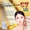 SERUM VITAMIN-C TẾ BÀO GỐC C7 60ML- DƯỠNG TRẮNG, MỜ THÂM NÁM, KHÓA ẨM LUÔN GIỮ CHO DA CĂNG BÓNG, MỀM MỊN TỰ NHIÊN