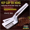 XẺNG KẸP INOX GẮP NÓNG ĐỒ CHIÊN- RÁN- NƯỚNG