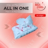 1 gói Khăn ướt Max Cool ALL IN ON Small size  ( 40tờ) - không hương