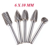 Mũi mài hợp kim vonfram chân 6ly 10mm
