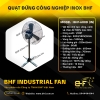Quạt Đứng Công Nghiệp Inox 304 BHF-600DIN (Công Suất 1/2HP)