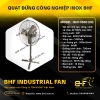 Quạt Đứng Công Nghiệp Inox 304 BHF-700DIN (Công Suất 1HP)