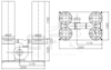 Quạt Hút Bụi Di Động 4 Túi Vải Lọc Bụi Ф600 (10HP - 10.000m3/h - 3700Pa)