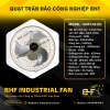 Quạt Trần Đảo Công Nghiệp BHF XDFT-45 (Màu Kem 90W - Bảo Hành 3 Năm)
