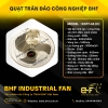 Quạt Trần Đảo Công Nghiệp BHF XDFT-45 (Màu Kem 90W - Bảo Hành 3 Năm)