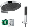 Bộ sen âm tường Hansgrohe Rainfinity 1jet | 26230000