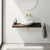 Vòi lavabo âm tường Grohe Essence Brushed Cool Sunrise | 19967GN1 + 23571000