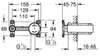 Củ âm vòi Lavabo Grohe | 23571000