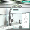 Vòi bếp nóng lạnh rút dây Hansgrohe Allegro E SemiArc | 06461000