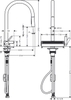 Vòi rửa bát Hansgrohe Aquno Select M81 | 73837000