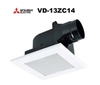 Quạt thông gió âm trần nội địa Nhật Mitsubishi  VD-13ZC14 (Điện 100V, tặng cục đổi nguồn)