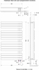 Bộ tản nhiệt phòng tắm Schulte Breda | H02410660