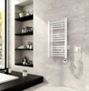 Máy sấy khăn điện màu trắng nhập Đức Meykoers Elektrischer handtuchtrockner mit timer thermostat 70x40cm