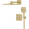 Sen tắm âm tường nhập khẩu Đức màu vàng xước mờ Grohe Grohtherm SmartActive 310 | 34864GN0
