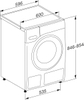 Máy giặt cửa trước Miele WWK360 WCS PWash - 10kg - Màu Sen trắng