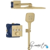 Sen tắm âm tường nhập khẩu Đức màu vàng xước mờ Grohe Grohtherm SmartActive 310 | 34864GN0