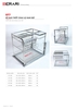 Kệ dao thớt chai lọ nan dẹt (Inox 304 bóng cao cấp)