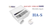 Quạt sưởi âm trần Hans (Công tắc) HA-S