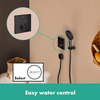 Sen tắm âm tường Hansgrohe Raindance E & Shower màu đen | 27939670