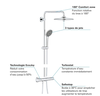 Sen cây 2 xả Grohe Vitalio Joy 260 | 26403001