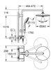 Sen cây 2 xả Grohe Vitalio Joy 260 | 26403001