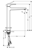 Vòi Lavabo Hansgrohe Metropol 260 | 74512000