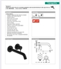 Vòi lavabo âm tường màu đen nhập khẩu Đức  Hansgrohe Tecturis | 73351670+13622180