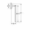 Vòng khăn khăn nhập khẩu Đức Baucosmopolitan Grohe | 40460000
