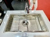 Chậu rửa bát một hố hạt sần nội địa Nhật Shigeru | LE JSN-K 3F FS (2 thanh trượt)