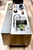 Chậu rửa bát 1 hố hạt sần nội địa Nhật Shigeru | LE JSL-K 3F FS (2 thanh trượt)