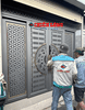 Cổng sắt CNC trượt quay 4 cánh - Vẻ đẹp sang trọng kết hợp công nghệ tiện nghi