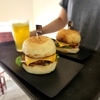 Hamburger Gà BBQ