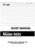 SHOP MANUAL MODEL 65ZII