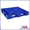 PALLET NHỰA 1100X1100X150 MM MÀU XANH DƯƠNG